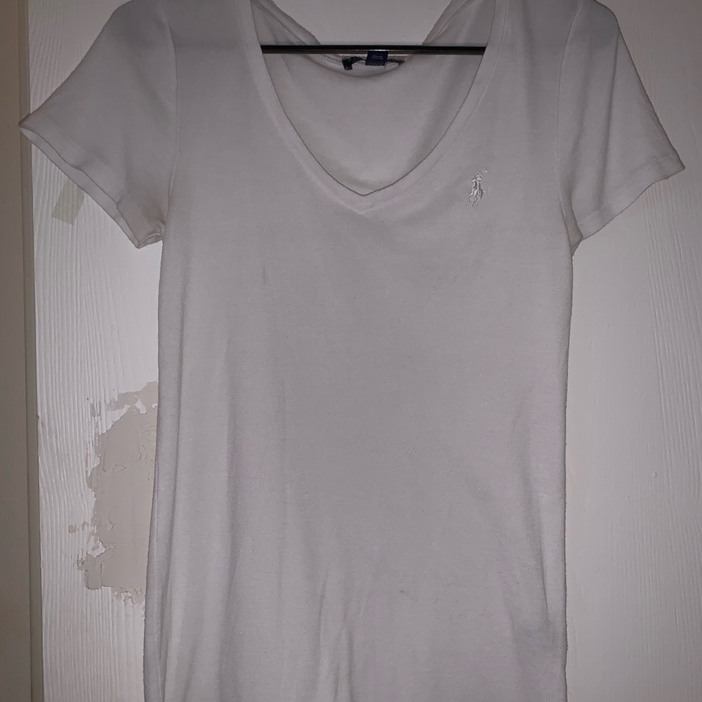 White Ralph Lauren Tee Shirt